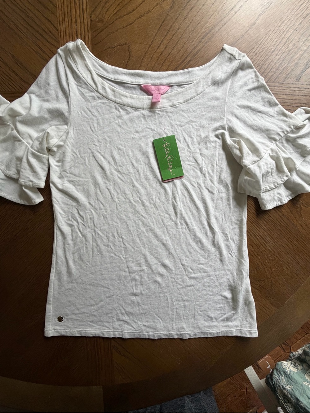 Lilly Pulitzer Lula Top in Resort White